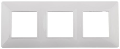 Рамка универсальная Эра Elegance 3-м. белый фото Рамка универсальная Эра Elegance 3-м. белый картинка